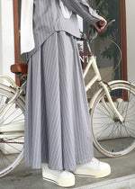 Load image into Gallery viewer, Lucy Striped Skirt in Grey
