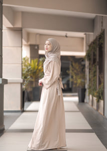 Yara Dress in Milk Tea