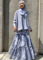 Load image into Gallery viewer, Nur Skirt in Misty Grey
