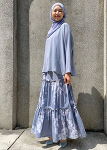 Nur Skirt in Misty Grey