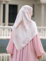 Load image into Gallery viewer, Rawdah Square Scarf in Softpink
