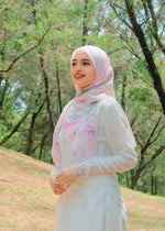 Load image into Gallery viewer, Fairytale Square Scarf in Softpink
