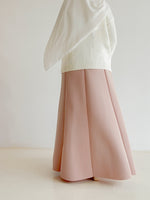 Load image into Gallery viewer, Khloe Plain Skirt 2.0 in Latte
