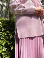 Load image into Gallery viewer, Evelyn Striped Top in Dusty Lilac
