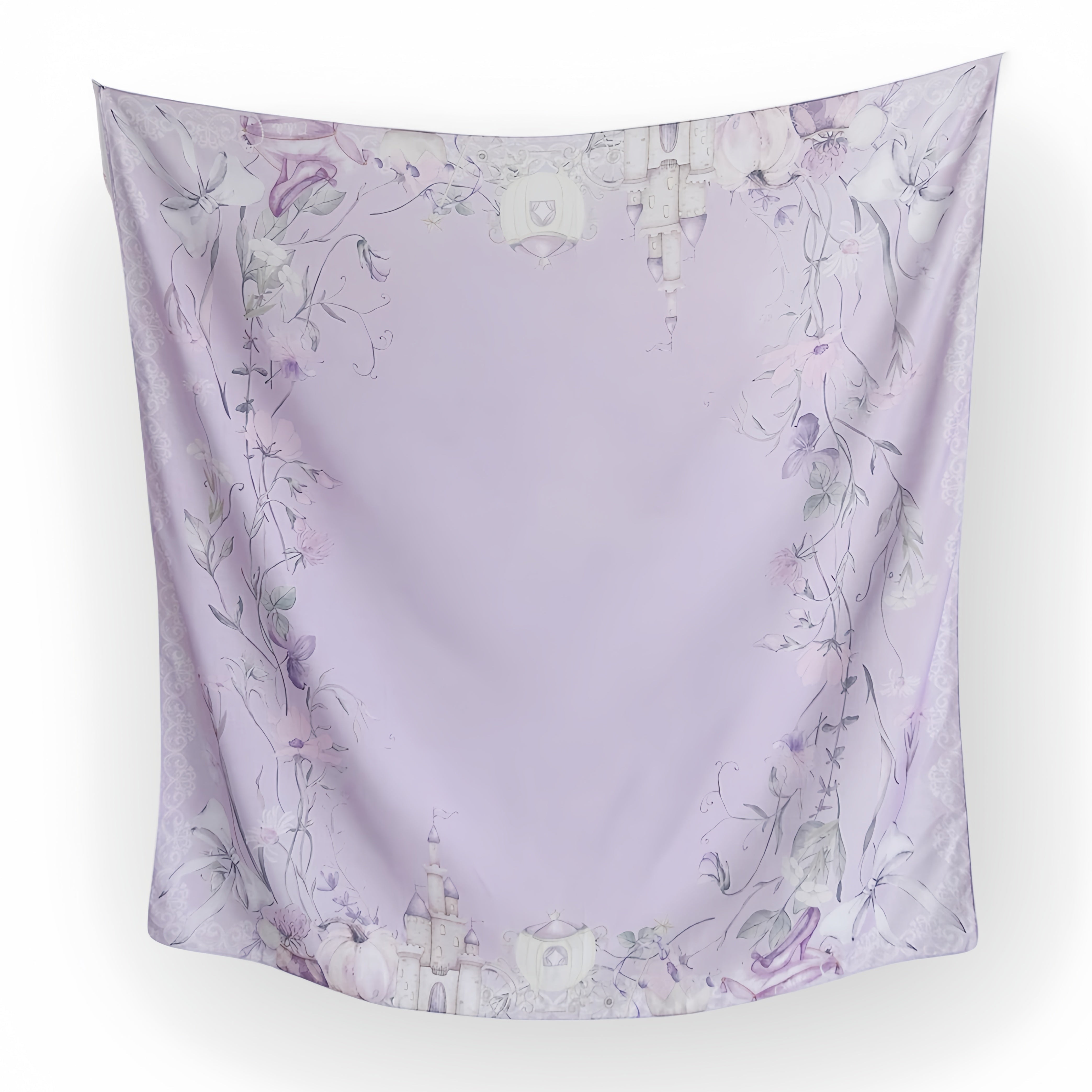 Fairytale Square Scarf in Lilac