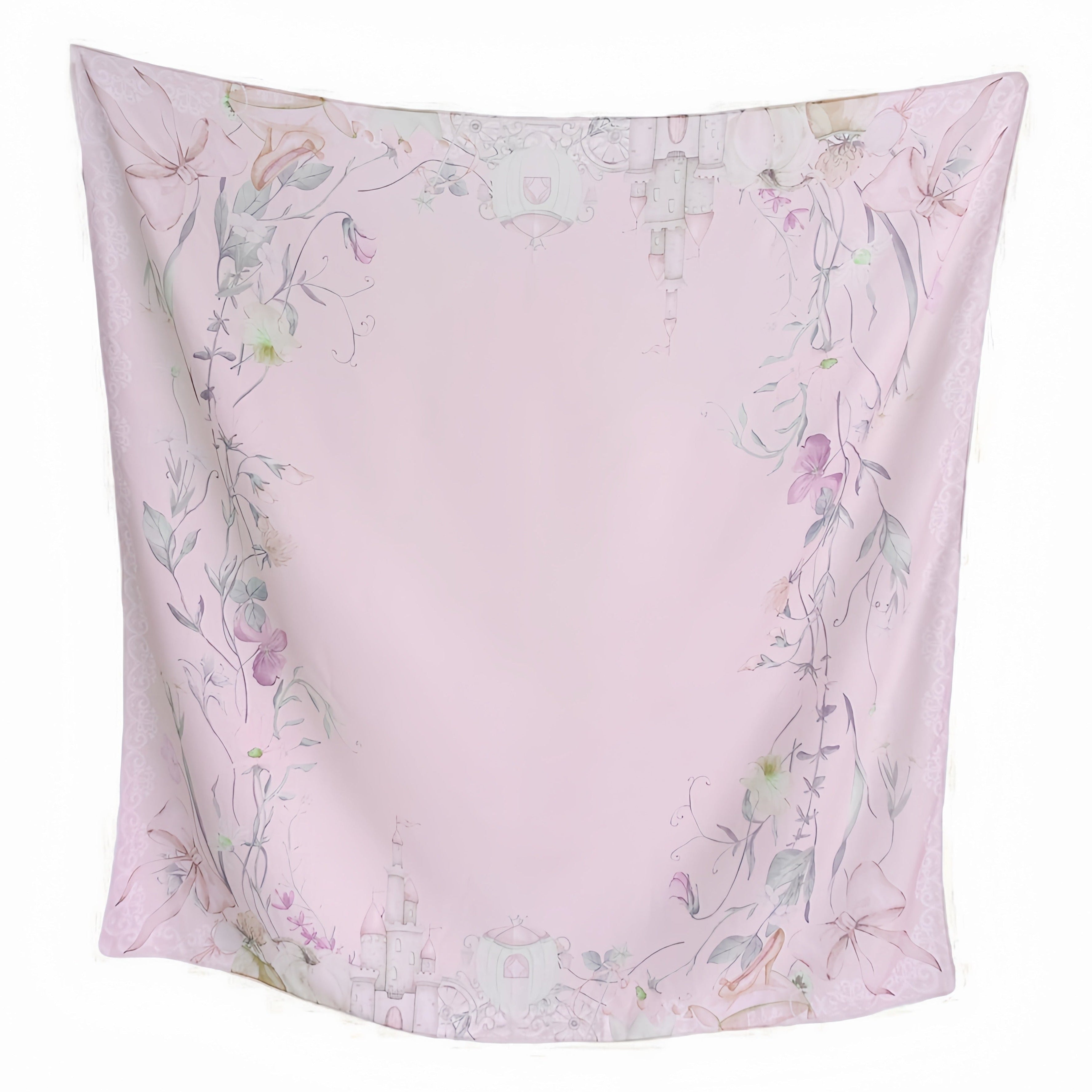 Fairytale Square Scarf in Softpink