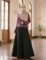 Load image into Gallery viewer, Khloe Plain Skirt 2.0 in Black
