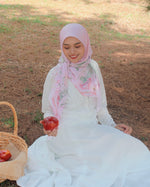 Load image into Gallery viewer, Fairytale Square Scarf in Softpink
