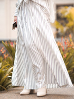 Load image into Gallery viewer, Lucy Striped Skirt in White
