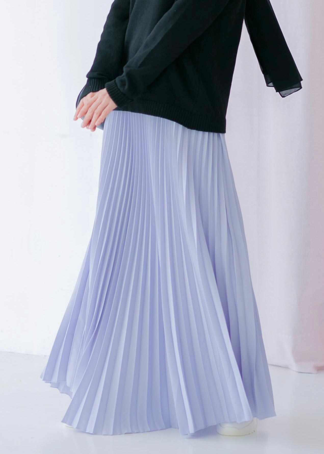 Harper Skirt in Dusty Lilac
