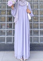 Load image into Gallery viewer, Victoria Long Dress in Periwinkle
