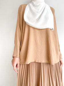 Gianna Top in Brown