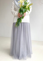 Load image into Gallery viewer, Alyra Skirt in Grey
