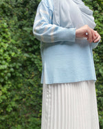 Load image into Gallery viewer, Evelyn Striped Top in Pastel Blue
