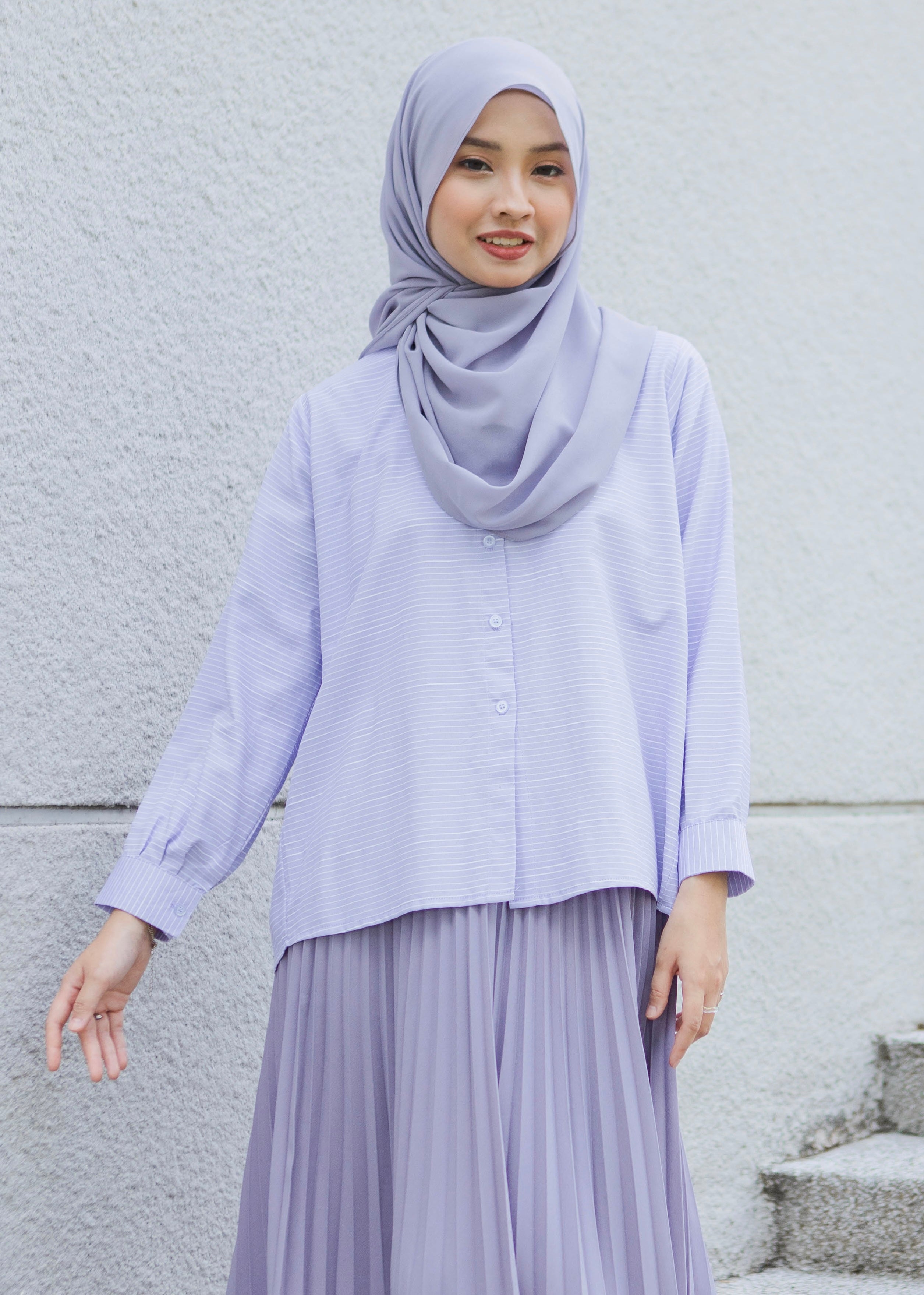 Tyra Top in Lilac