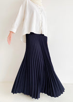 Load image into Gallery viewer, Harper Skirt in Navy Blue
