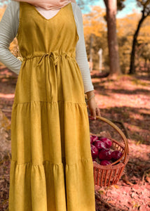 Matilda Dress in Mustard