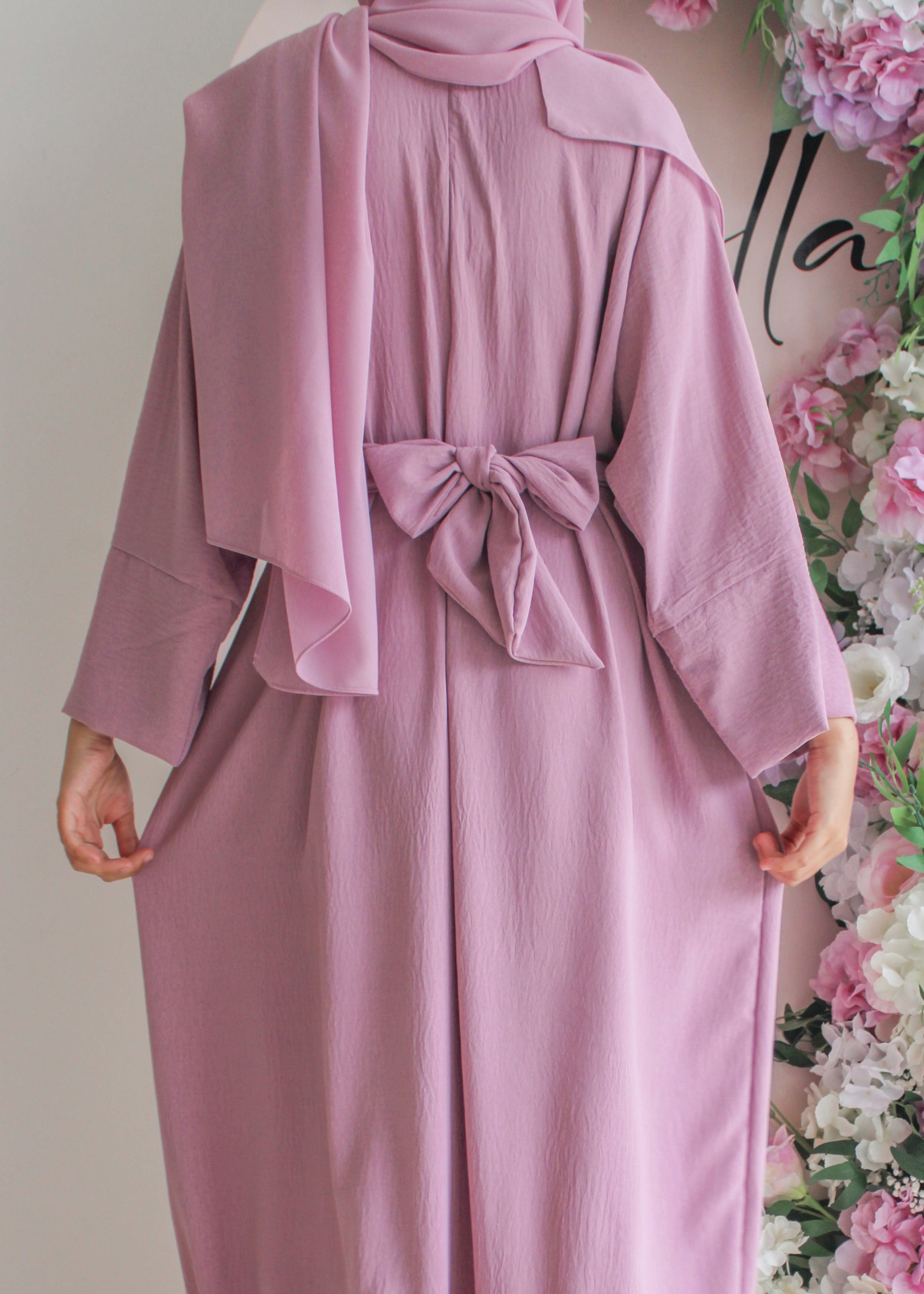Yara Dress in Dusty Purple