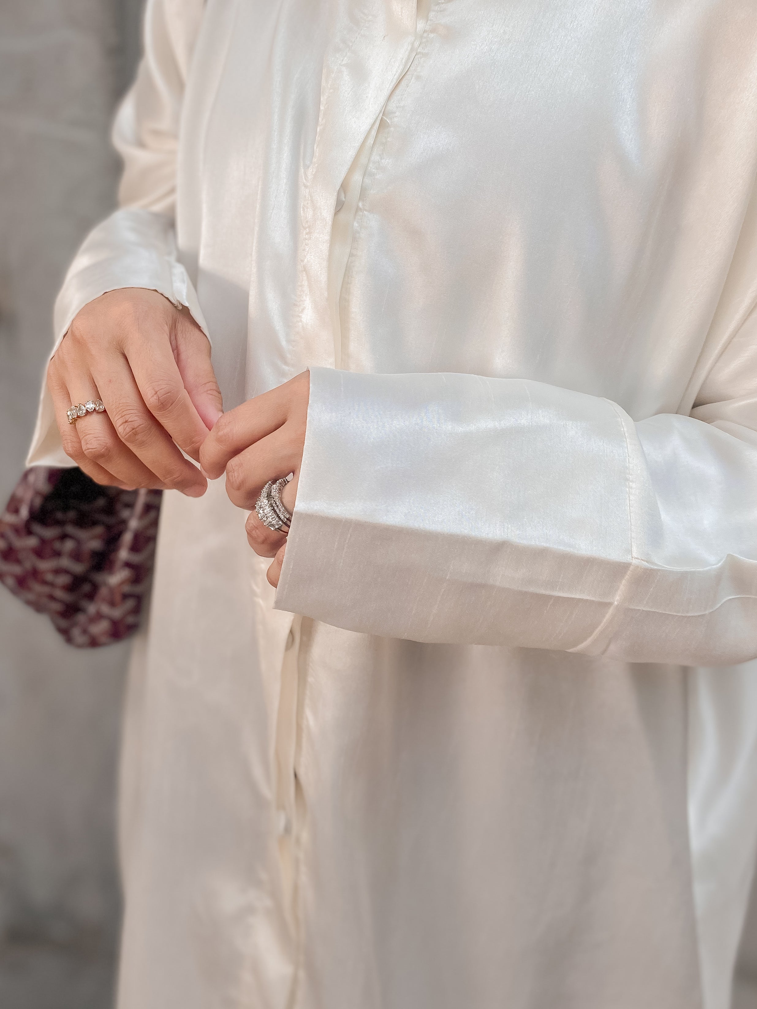 Alisha Dress in Off White