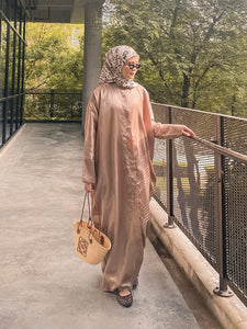 Alisha Dress in Brown