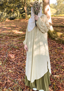 Lenora Tunic in Olive Green