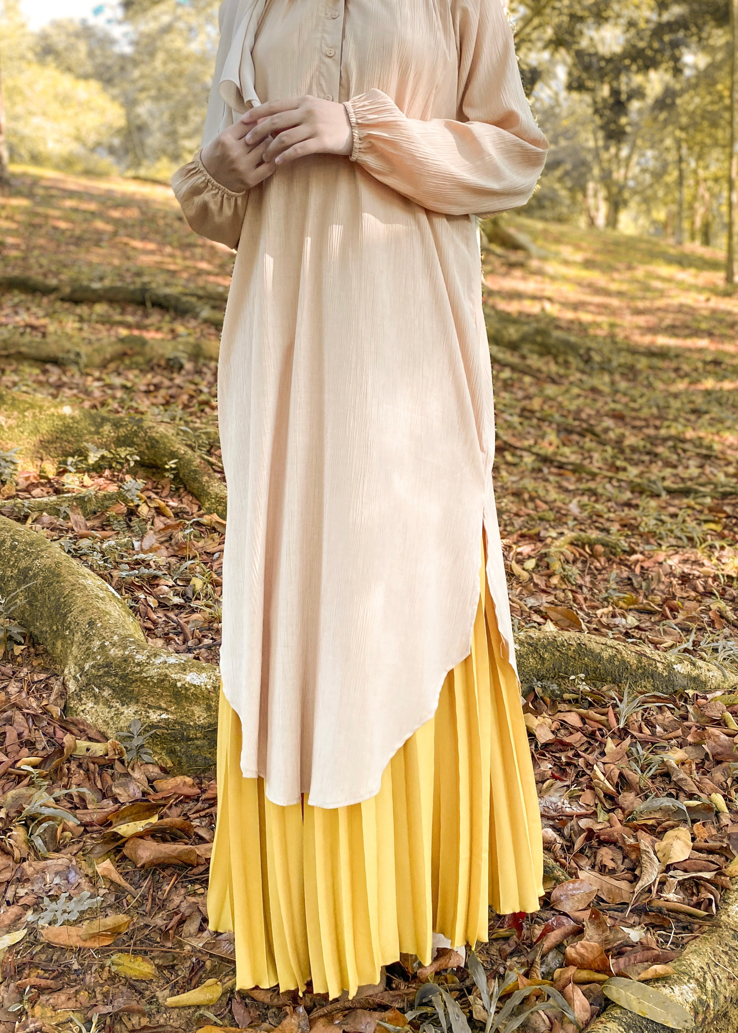 Lenora Tunic in Khakis