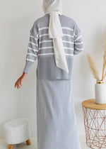 Load image into Gallery viewer, Evelyn Skirt in Grey
