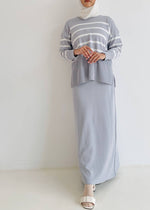 Load image into Gallery viewer, Evelyn Skirt in Grey
