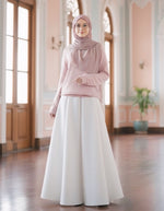 Load image into Gallery viewer, Khloe Plain Skirt 2.0 in White
