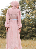 Load image into Gallery viewer, Victoria Long Dress in Blush
