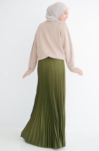 Harper Skirt in Olive Green