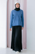 Load image into Gallery viewer, Agnes Knitted Top in Cobalt Blue
