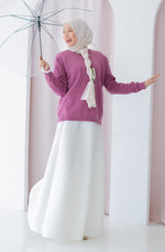 Load image into Gallery viewer, Agnes Knitted Top in Dusty Purple
