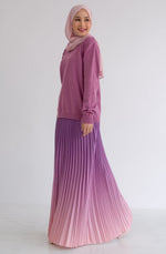 Load image into Gallery viewer, Ombré Pleats Skirt in Rapunzel
