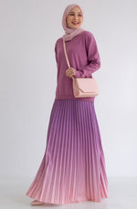 Load image into Gallery viewer, Ombré Pleats Skirt in Rapunzel
