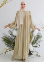 Load image into Gallery viewer, Victoria Long Dress in Olive
