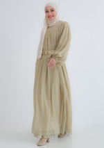 Load image into Gallery viewer, Victoria Long Dress in Olive
