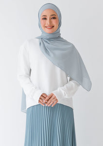 Agnes Knitted Top in Off White