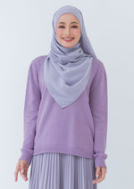 Load image into Gallery viewer, Agnes Knitted Top in Periwinkle
