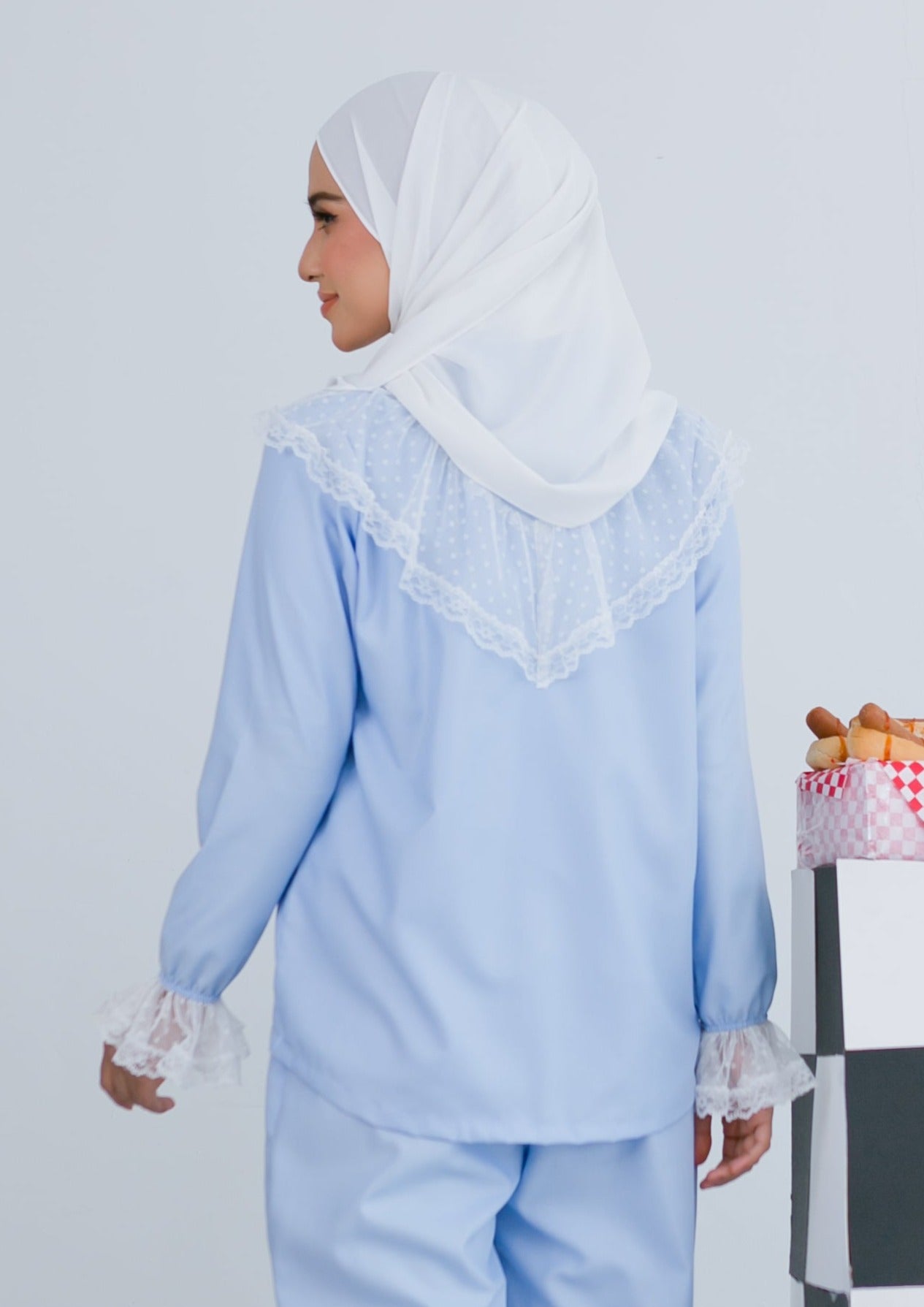 Anym Top in Baby Blue