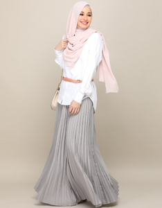 Harper Skirt in Greysilver