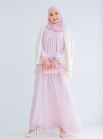 Load image into Gallery viewer, Victoria Long Dress in Soft Pink
